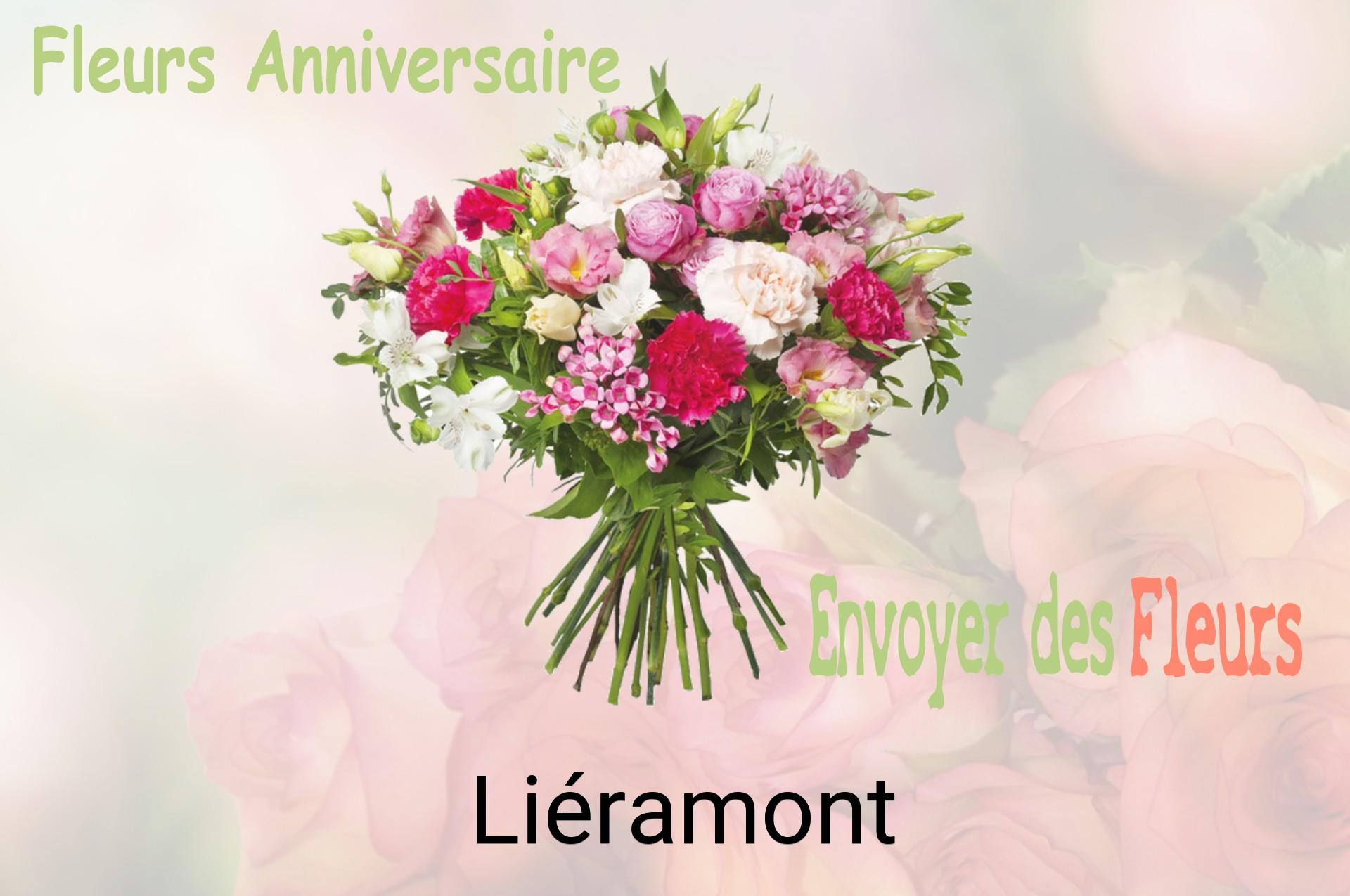 Bouquet de fleurs d’anniversaire livré à Liéramont